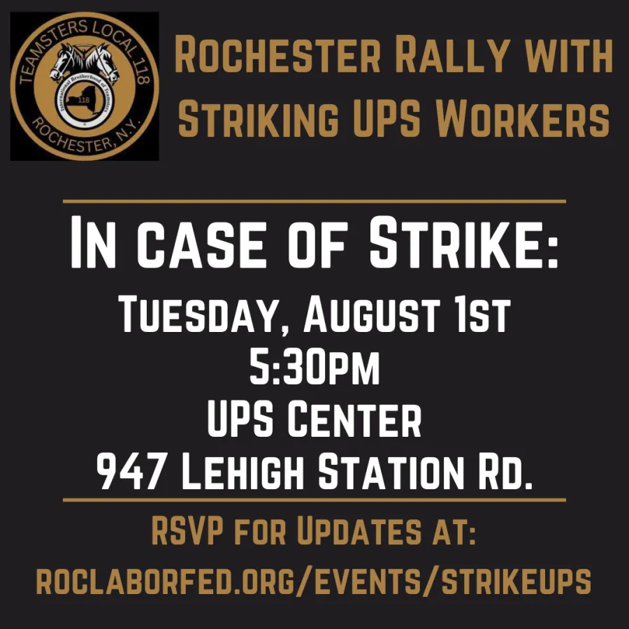 UPS Strike Flyer
